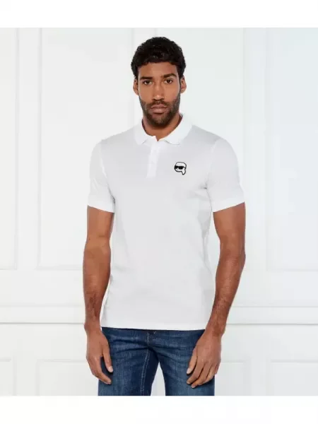 Karl Lagerfeld Polo alb