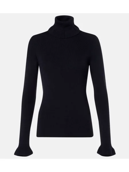 Heláncă Chloé de lână albastru