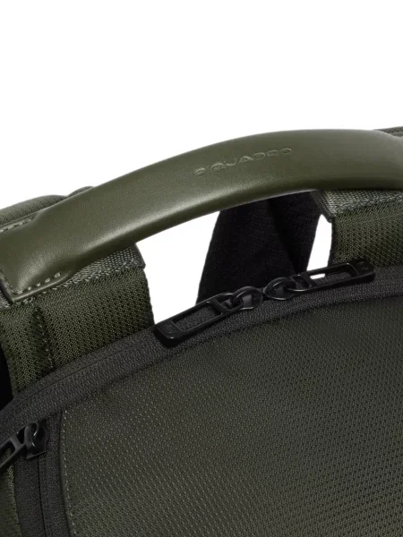 Rucsac Piquadro cu autograf verde