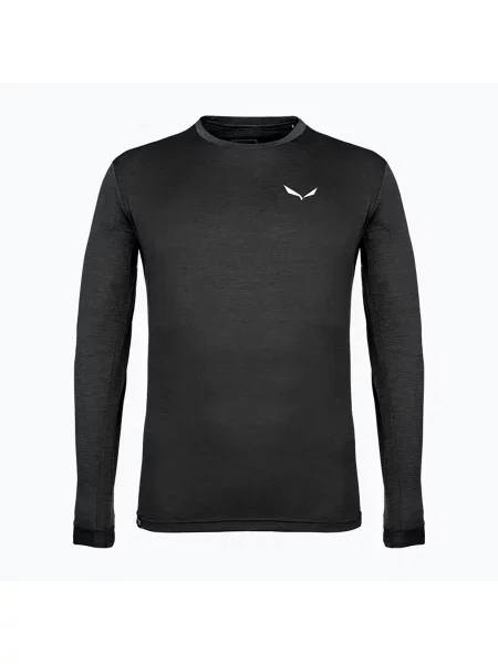 Мъжка риза за трекинг Salewa Puez Melange Dry black out melange черно