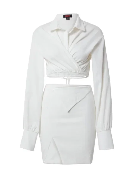 Misspap Rochie de vară alb