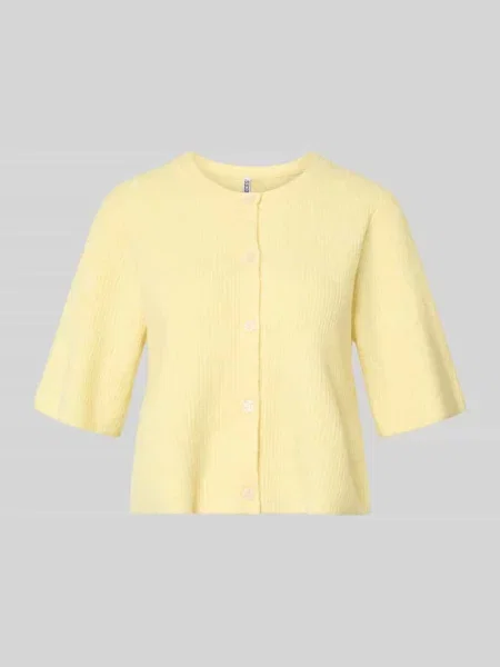 Krój regular fit kardigan rozpinany z dodatkiem wełny model SILLY' Pieces