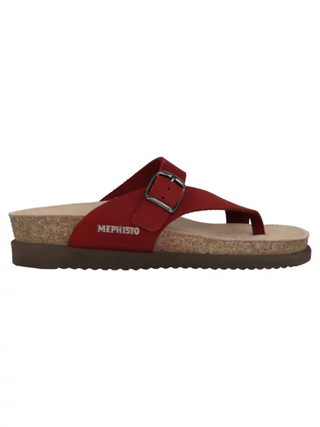 Lniane stringi Mephisto czerwone