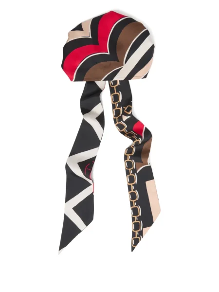 Căciulă Pucci cu imagine negru