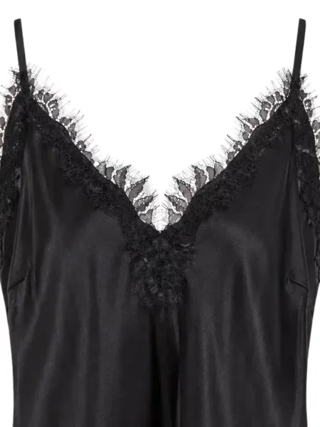 Maiou Gold Hawk din dantelă negru