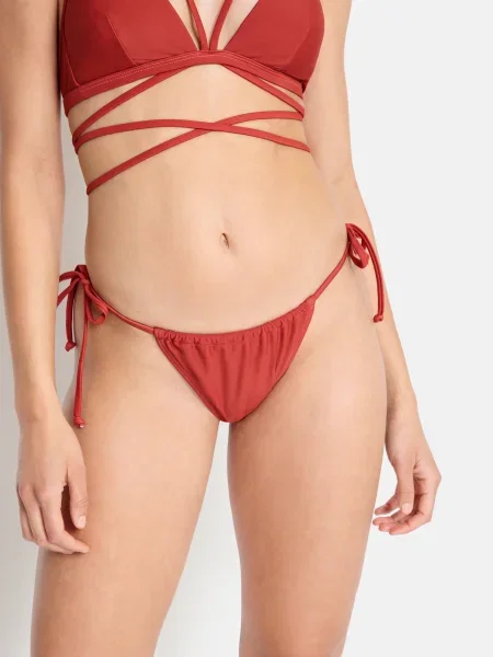 LSCN by LASCANA Bikini hlačke Cheeky Gina' rdeča