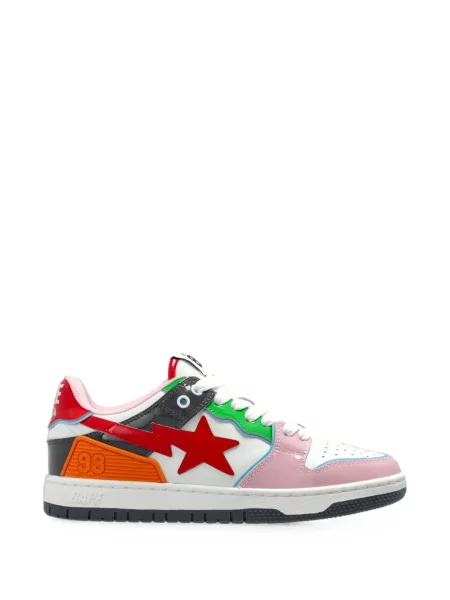 Sneakerși A Bathing Ape® cu autograf roșu