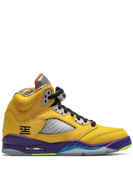 Sneakersy dziecięce Jordan 5 Retro pomarańczowe