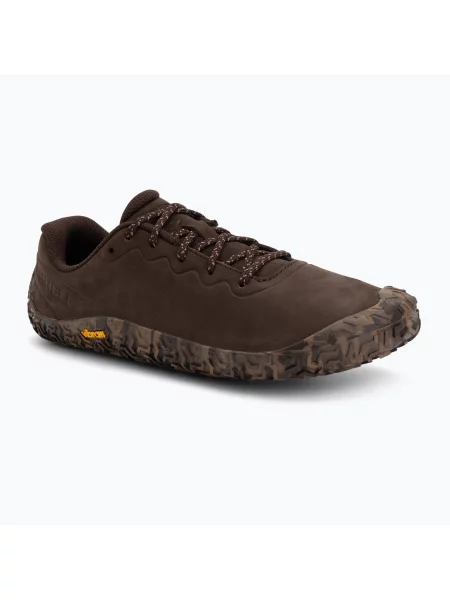 Férfi barefoot cipők Merrell Vapor Glove 6 Leather coffe. Méret: 41 EU barna