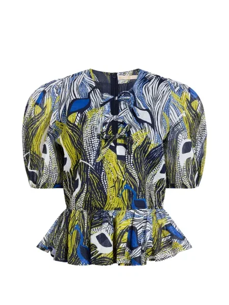 Bluzka Marie Oliver z baskinką zielona