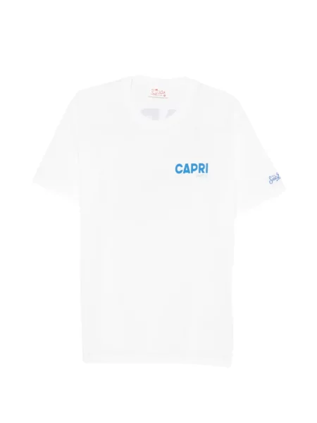 Tricou Mc2 Saint Barth cu imagine alb