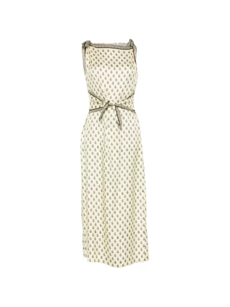 Sukienka midi Dôen z wzorem paisley do kolan garniturowa