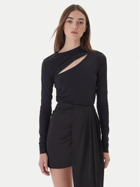 PINKO Bluză Corazon negru