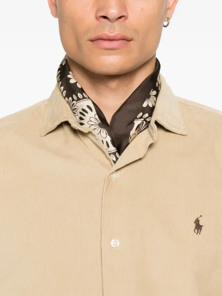 Polo Polo Ralph Lauren cu broderie roșu