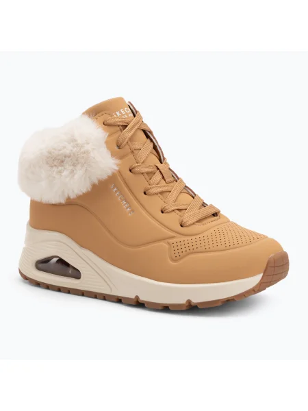 Детски обувки SKECHERS Uno Fall Air chestnut кафяво