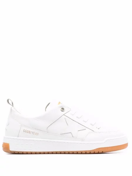 Sneakerși Golden Goose cu șireturi din dantelă