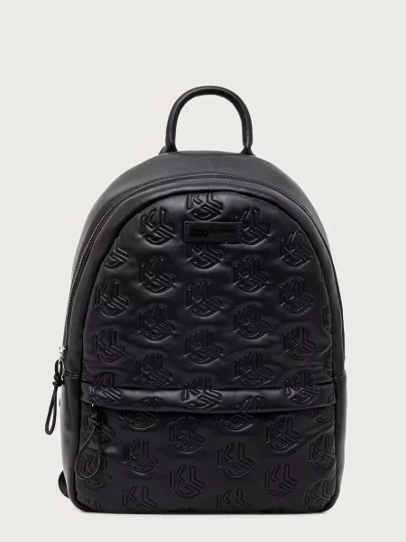 Karl Lagerfeld Jeans rucsac pentru femei cu imitație de piele negru
