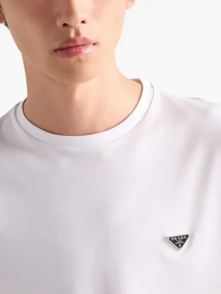 Tricou Prada alb