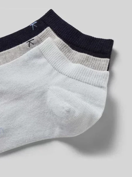 Krótkie skarpety z detalem z logo w zestawie 3 szt. Ck Calvin Klein