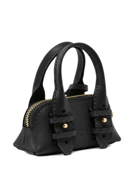 Geantă shopper Pinko din piele negru