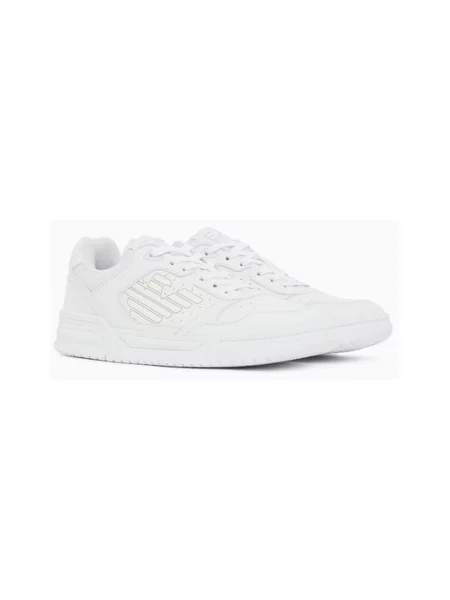 Pantofi Emporio Armani Ea7 alb
