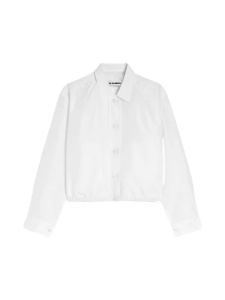 Krótka koszula Jil Sander biała