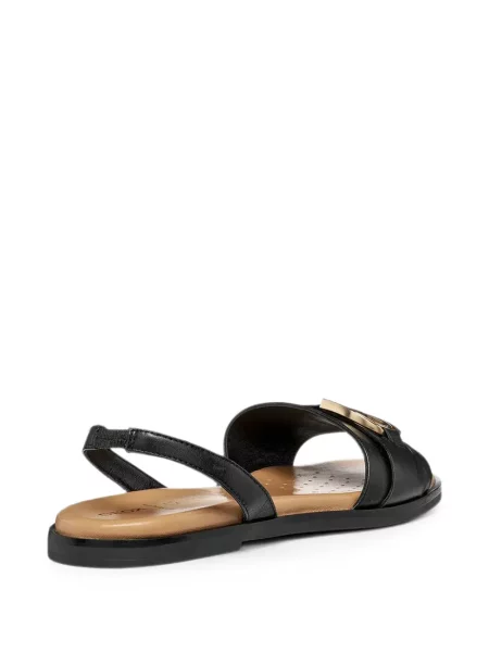 Sandale Geox cu cataramă slingback negru