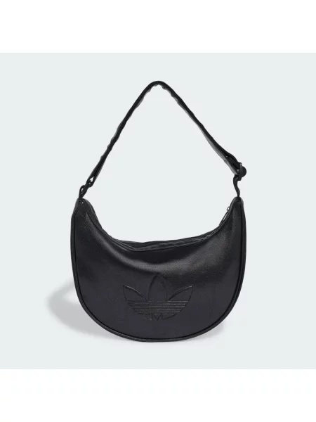 Adidas Torebka Adicolor Half Crescent Bag Metallic Pu czarny