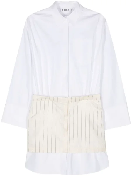 Mała mały sukienka mini Remain garniturowa biała