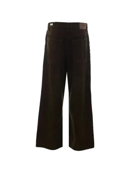 Pantaloni Sunflower de catifea cord verde