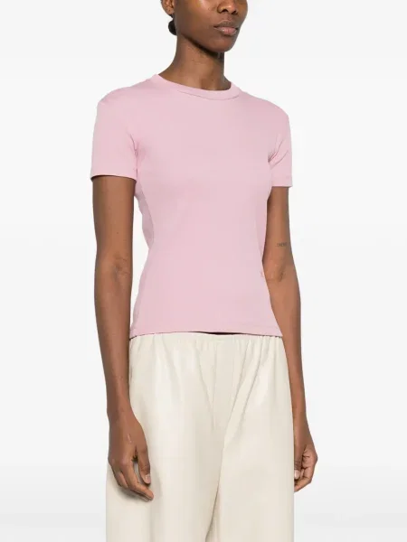 Cropp tricou Nanushka roz