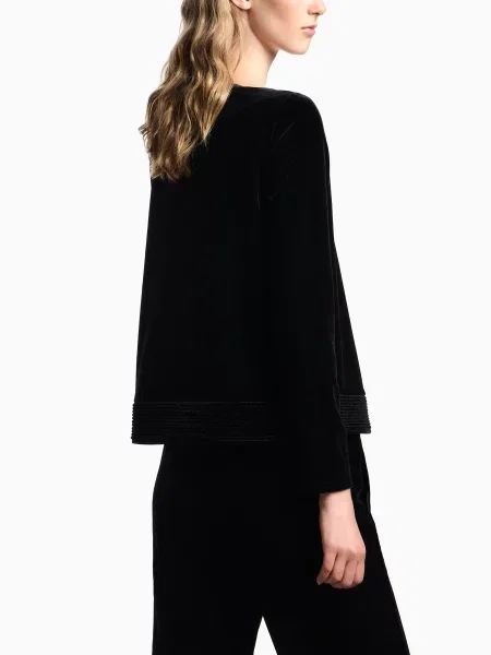 Свитшот Emporio Armani черный