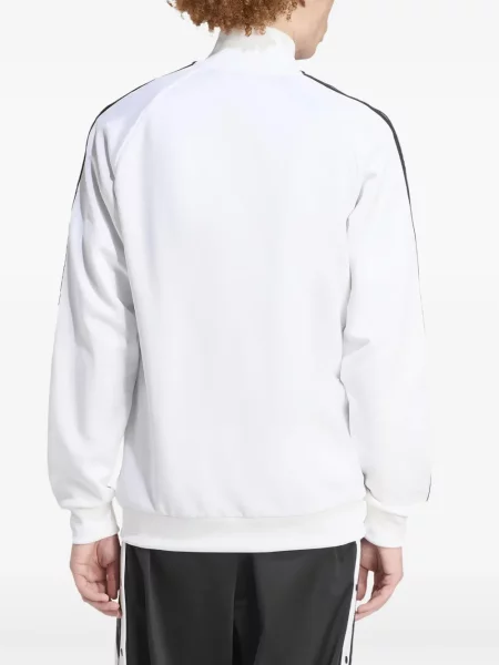 Pantaloni Adidas cu autograf alb