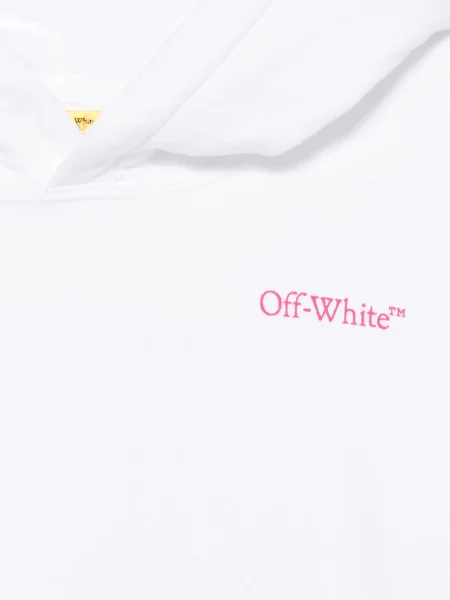 Bluza z kapturem dziecięca Off-white biała
