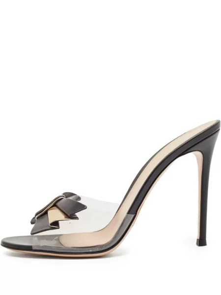 Сандали Gianvito Rossi с панделка черно