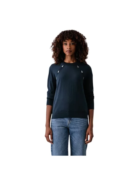 Sweter Patrizia Pepe niebieski