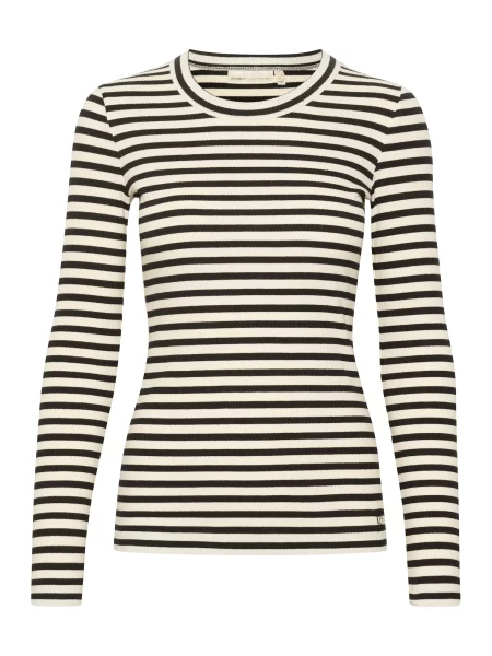 InWear Tricou Dagna crem negru