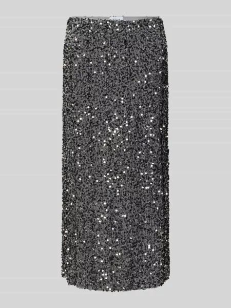 Spódnica midi z wysokim stanem i cekinami model ‘FAITH’ Vila