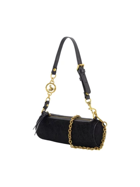 Torebka Vivienne Westwood wełniana czarna