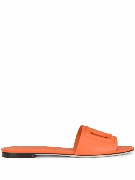 Papuci Dolce & Gabbana portocaliu