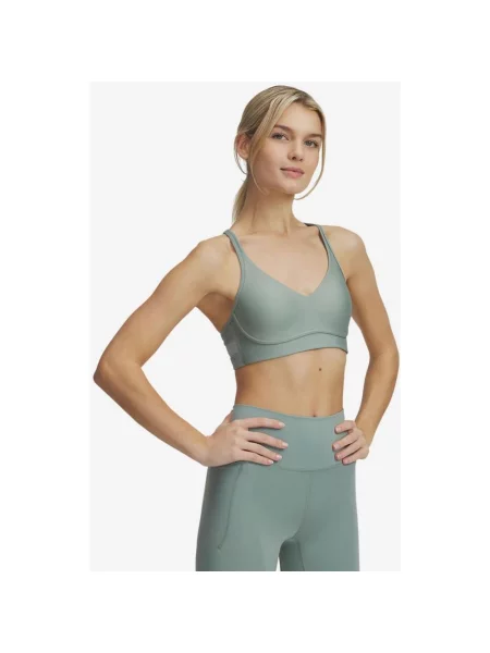 Biustonosz sportowy Under Armour Infinity Low L-AC zielony
