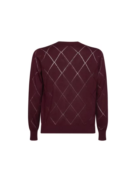 Sweter Dries Van Noten wełniany czerwony