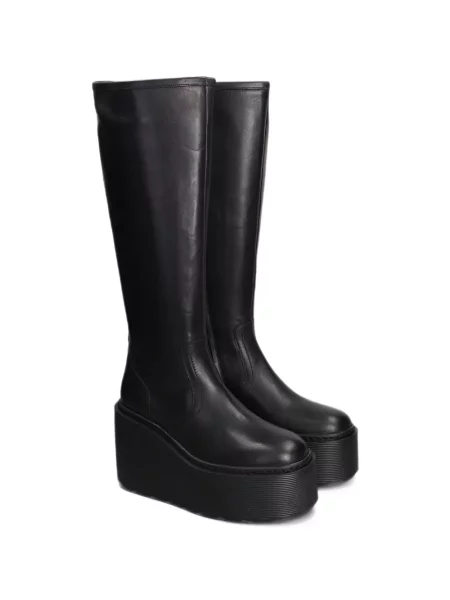 Botine Vic Matié cu platformă negru