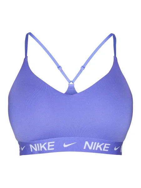 NIKE Sutien sport INDY albastru alb