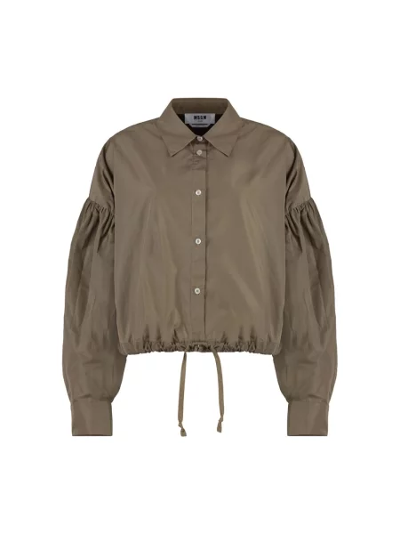Koszula Msgm beżowa