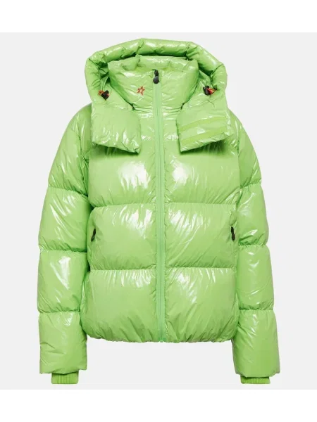 Jeździć na nartach kurtka narciarska Perfect Moment zielona