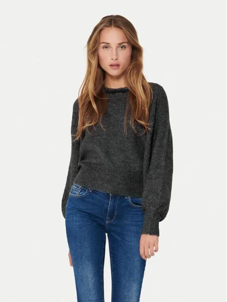 ONLY Пуловер Elsa сив