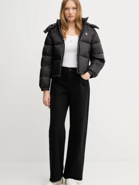 Calvin Klein Jeans Geacă de puf negru