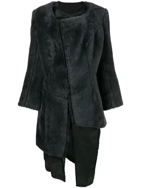 Umělá kožešina kožich Comme Des Garçons Pre-owned šedý