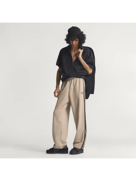 SPORTOVNÍ KALHOTY LOOSE MESH béžové